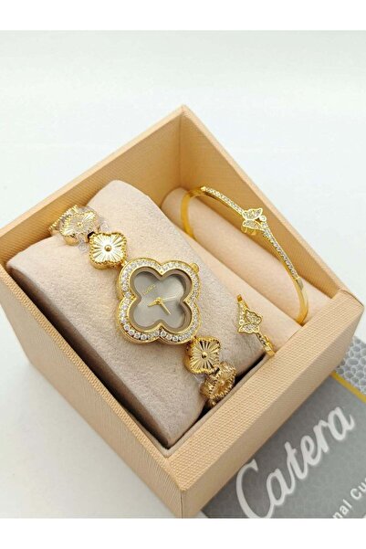 Catery KATIRA Women's Wristwatch Gift Set - Waterproof with Elegant Packaging