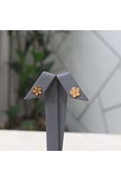 kunun Gold Alternative Flower Earrings