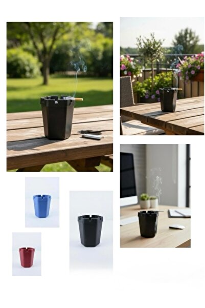 Sharvox 1 Piece Hexagonal Odorless Ashtray – Smokeless, Stylish and Durable -...