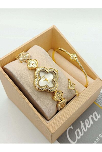 Catery KATIRA Women's Wristwatch Gift Set - Waterproof with Elegant Box