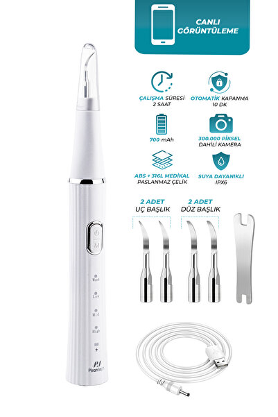PiranTech H20 Kameralı Akıllı Diş Temizleme Cihazı