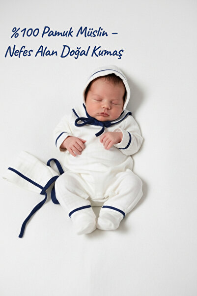 Şeker Tadında Tasarımlar 4 طبقات من الموسلين، 100% قطن ممشط، قماش طبيعي قابل ...