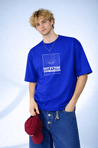 caddekombin Tricou pentru bărbați Not In This Dimension cu imprimeu dimension...