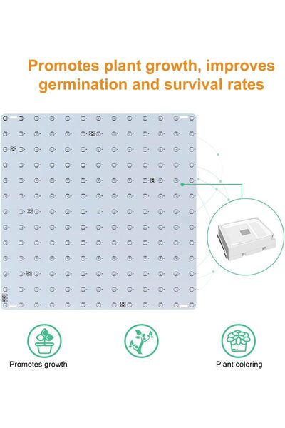 Store Bitki Gelişimi Hızlandıran Full Spectrum 1000w Led Panel Kapalı Ortam |...