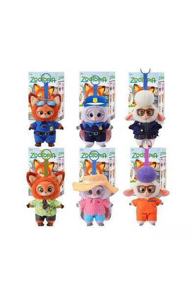 Virtual Trend Figuria tip Zootopia Judy si Nick in cutie surpriza, figurina s...