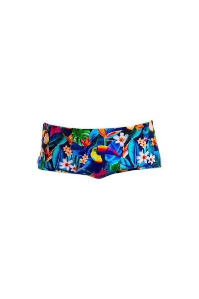 Funky Trunks Classic Trunks Birdie Wordie - Chlorine Resistant, Ecological De...