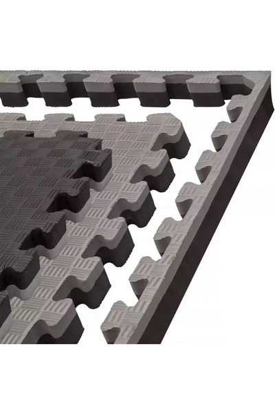 OEM Tatami Puzzle 1000 x 1000 x 25 mm negru/gri
