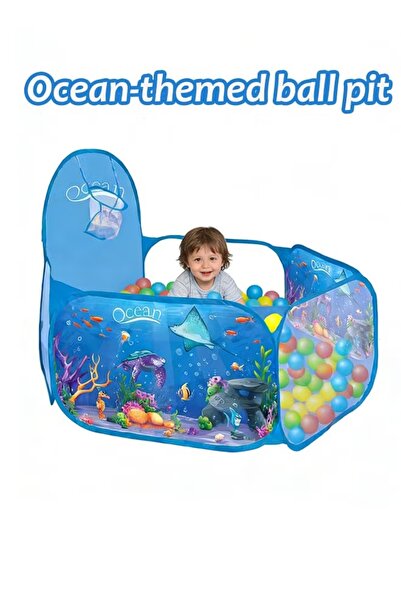 Generic Children's Ball Pool Playhouse Foldable Ball Pool Tent Game House (Ex...