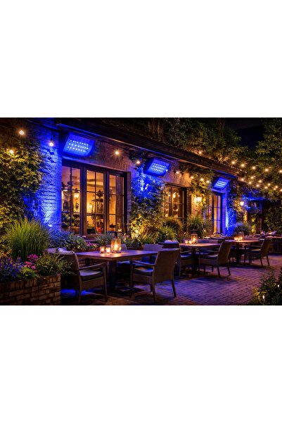 kialed 100W Mavi Projektör Ve Güçlü & Dikkat Çekici Aydınlatma