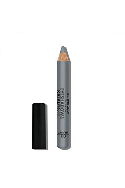 Deborah , Deborah, Blending, Eyeshadow & Kajal Eyeliner 2-In-1, 3, Silver, 2 g