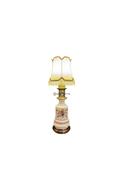 tayfuntufan antika koleksiyon 58 cm Tall French Gas Lamp-Shaped Lampshade Mad...