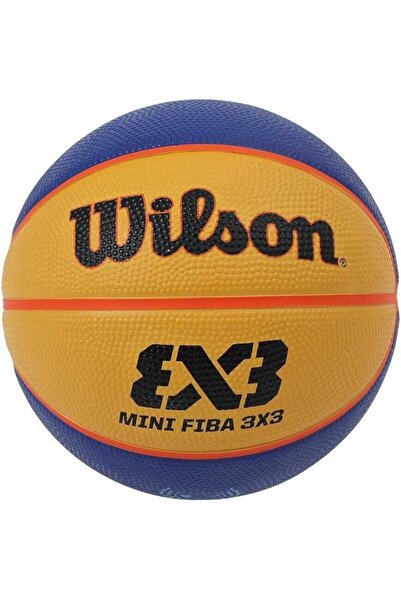 Wilson كرة سلة مطاطية صغيرة من فيبا 3×3 طراز SZ3 WTB1733XB