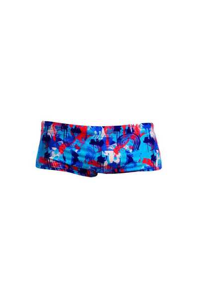 Funky Trunks Sidewinder Trunks Messy Messy Messy - Chlorine Resistant, Ecolog...