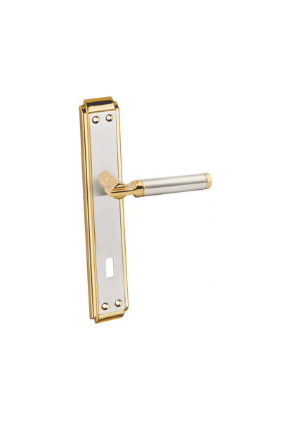 EYMEN YAPI Hira Verda Gül Albrifin Mâner de ușă din satin, cameră din aluminiu