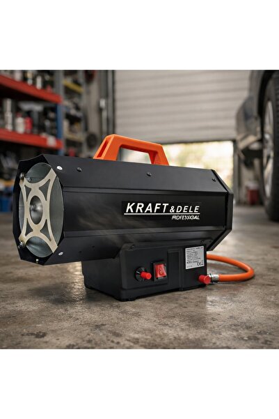 Kraft&dele Încălzitor pe gaz, 25kW + reductor, KD11734,