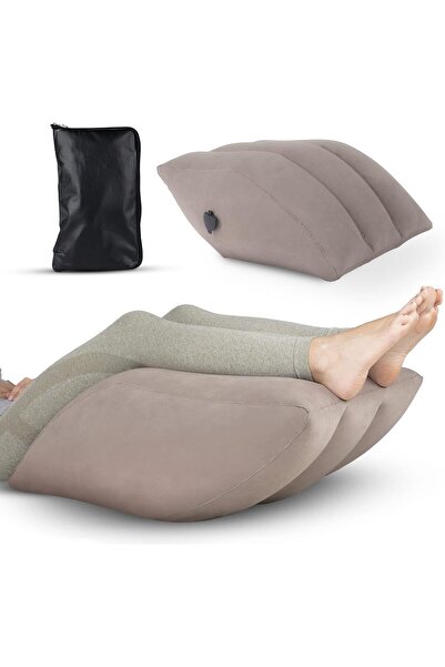 Arabest Inflatable Leg Pillow-Portable Wedge Pillow for Legs with Storage Bag...