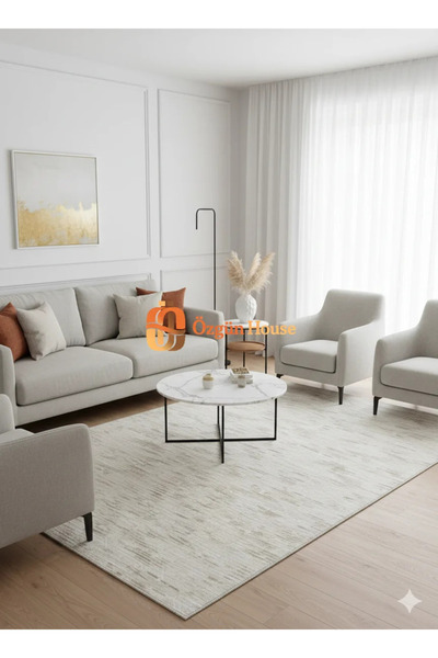 Dinarsu Elite Modern Jel Tabanlı Kaymaz Halı