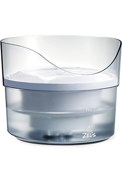 ZEUS نافورة شرب للكلاب من Fresh & Clear مع واقي من الرذاذ