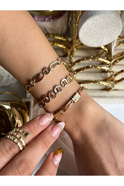 vaitimora Retro Line 14K Gold Bileklikler