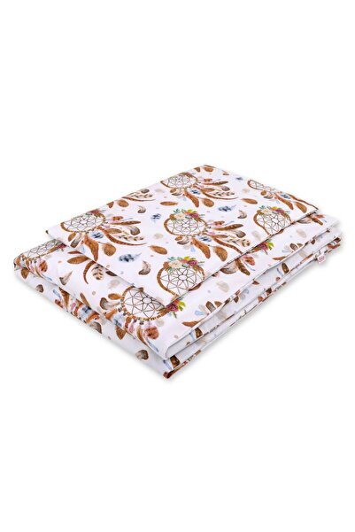 Other Children's 2-piece cotton bedding set 120x90 cm - dream catchers white