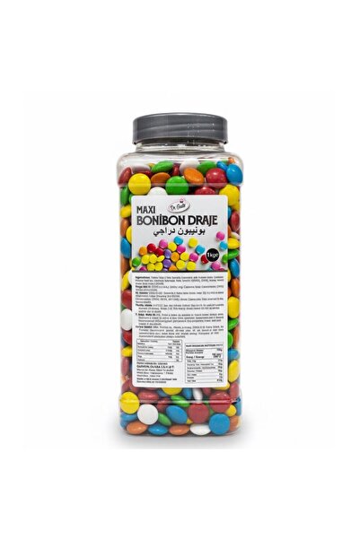 Dr. Gusto Bonibon Şeker 1 Kg – Pasta, Kurabiye ve Tatlı Süsleme İçin Renkli D...