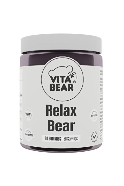 Vita Bear Stres, Kaygı, Endişe Ve Üzüntü Giderici Vitamin Relax Bear 60 Gummies