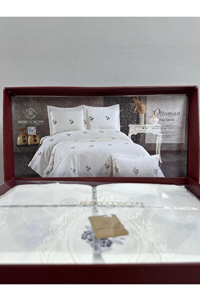 BERRY çift kişilik pike takımı