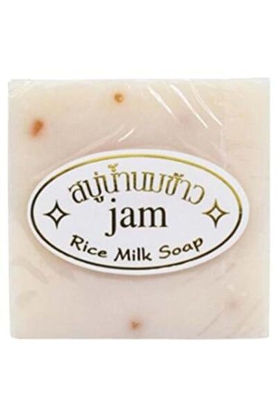 Jam Rice Milk Soap for Brightening and Softening Skin and Body from - 65 grams