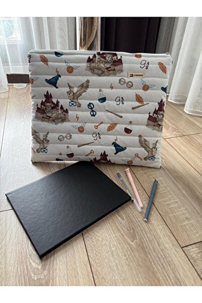 dyhandmade Sihir Okulu Desenli Laptop Çantası