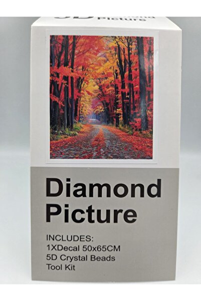 DUCK HOBY 65x50 Boncuklu Taş İşleme Mozaik Elmas Goblen Tablo Resim Boncuk Pu...