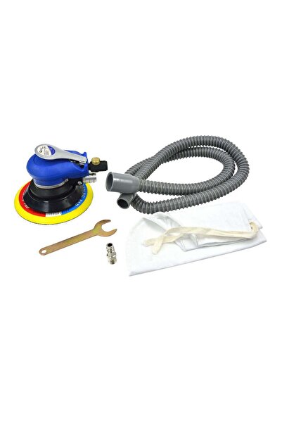 GEKO SLEFUITOR PNEUMATIC EXCENTRIC ORBITAL 150MM - CU FURTUN SI SAC PENTRU AS...