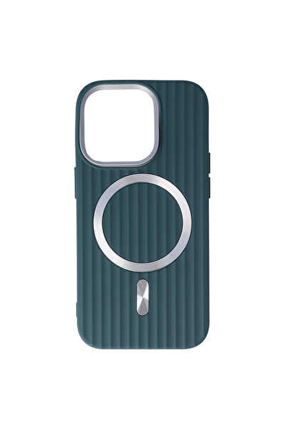 SEP TPU Magnetic Waves Apple iPhone 14 Pro Green case