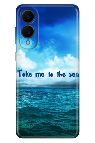 Cekuonline Galaxy S25 Edge Case Art Silicone Printed Tpu Take Me