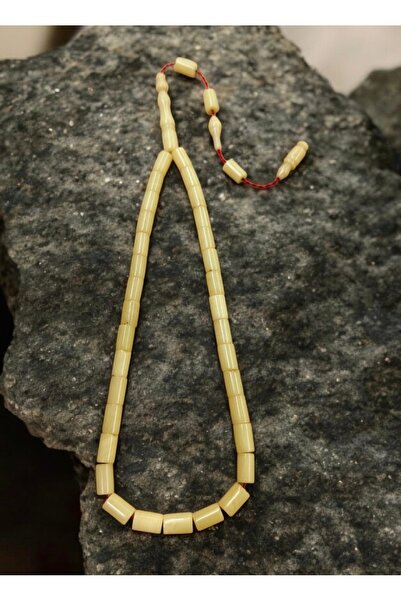 İnan Tesbih Full Cut Model Crimped Amber Prayer Beads (Wrist Length)