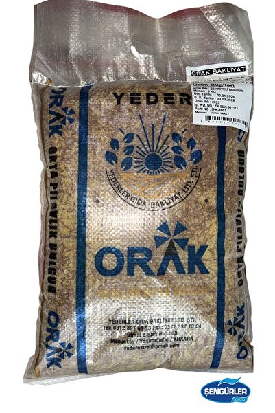 YDR ORAK ŞEHRİYELİ BULGUR 5KG (YENİ MAHSÜL)
