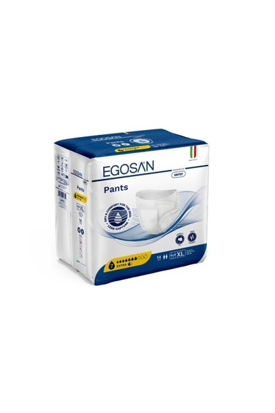 EGOSAN Scutece pentru adulți extra, extra mari, tip chilotei, absorbție 1700 ...