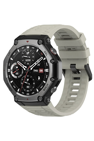 Techsuit Amazfit T-Rex 3 Strap, Dusty Gray