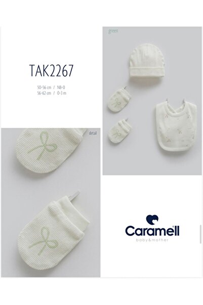 Caramell Accessories 4-Piece Set (Beanie Hat Gloves)