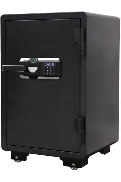 Mahmayi Black CE-LZ600FPB Fireproof Safes with Display Digital and Finger Pri...