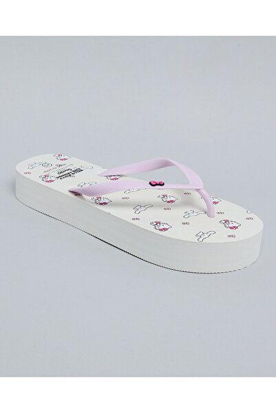 R&B شباشب نسائية متعددة الألوان مطبوع برسومات هيلو كيتي