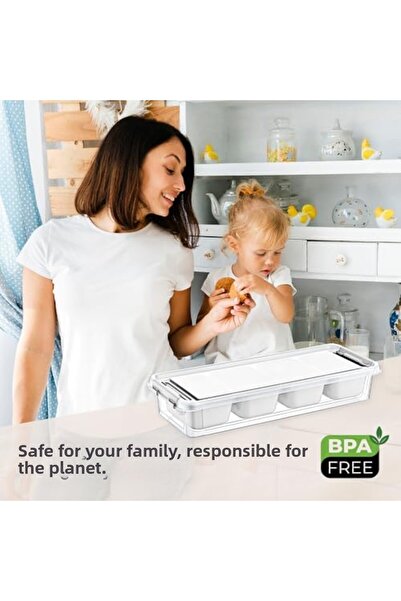 Yıldızan Esnshop Life Grand 4 Compartment Organizer – Drawer-Friendly, Food-C...