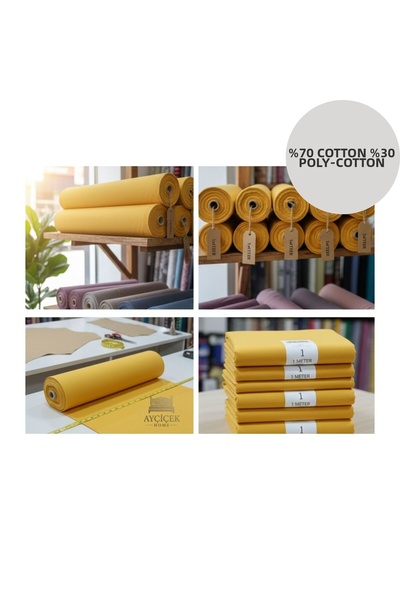 ayçiçek home 1 Meter 57 Yard Akfi̇l Fabric 2.40 Width Bedding Fabric Meterage...