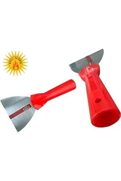 Nacario NrcrioShop ملعقة بلاستيكية بمقبض معدنية لدهان الجدران وتقشير الطلاء، ...