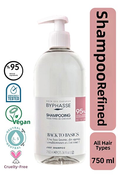 BYPHASSE شامبو باك تو بيزكس المكرر للشعر العادي 750 مل