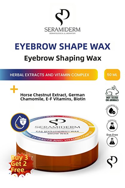 SERAMİDERM Dermatological & Laboratory Nourishing Eyebrow Stabilizer Eyebrow ...