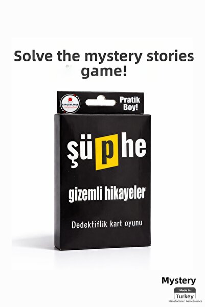 GameBulance Doubt Card Game Detective Game |   Mysterious Stories Yes No Game...