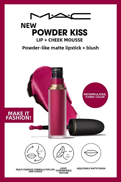 M.A.C Natural and Soft Color Appearance for Lips and Cheeks Make It Fashun! P...