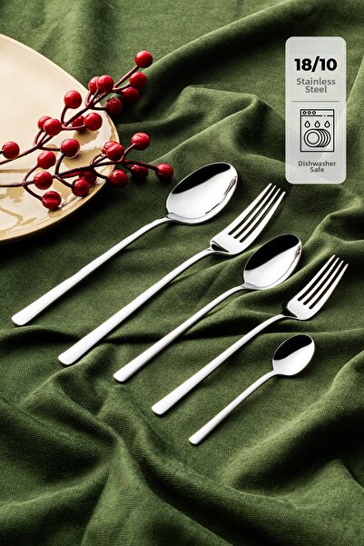Emsan Alfa 30 Piece Cutlery Set for 6 People
