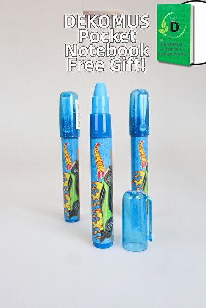 HOT WHEELS "Dekomus Pocket Notebook with Gift" New Season Licensed "One Piece...