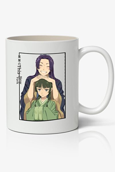 Toyaso Healer's Logs Anime Jinshi and Maomao Anime Themed White Mug Cup Gift ...